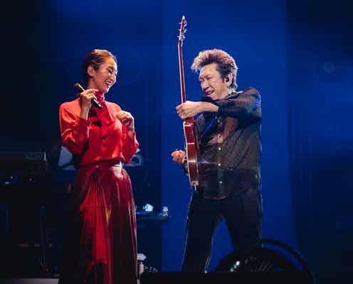 布袋寅泰、Ms.OOJAと初共演 サプライズで布袋プロデュース楽曲「鐘が鳴る」披露