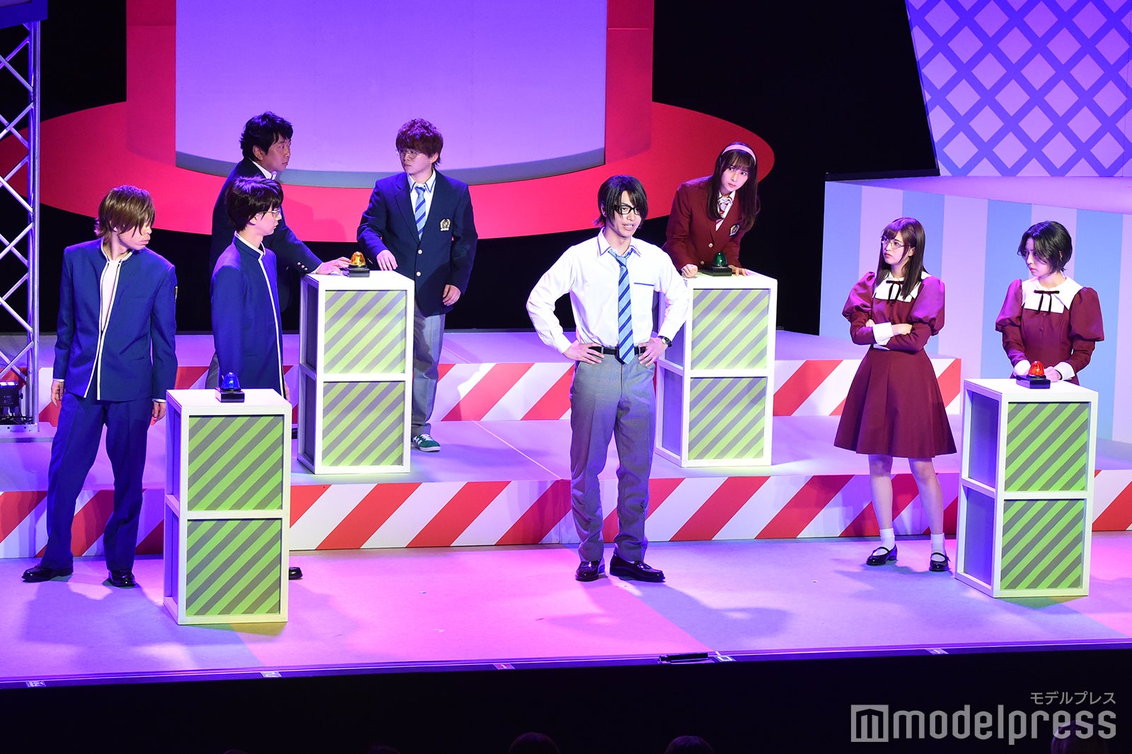 「ナナマル サンバツ THE QUIZ STAGE ROUND2」公開ゲネプロより （C）モデルプレス