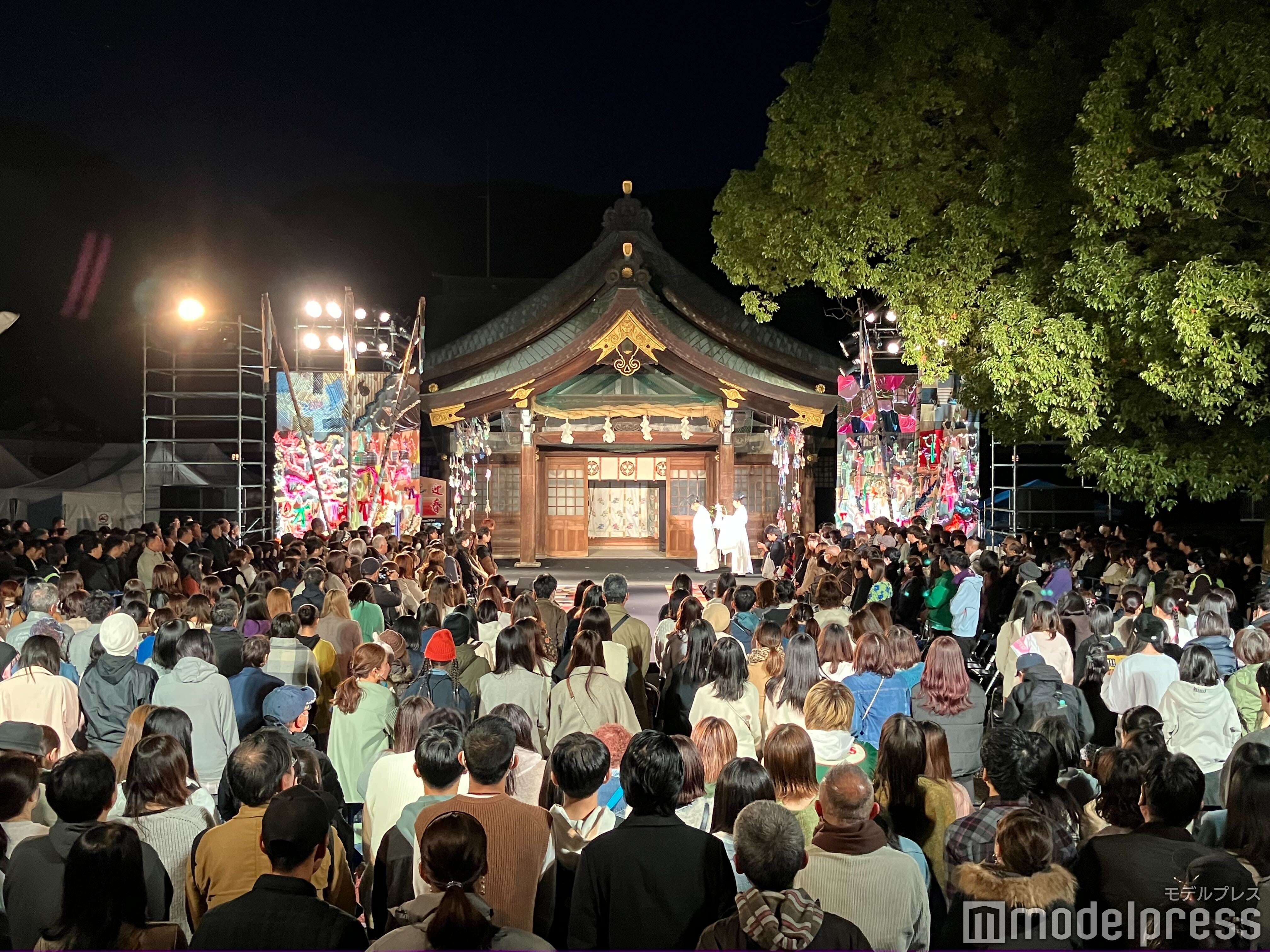 TGC史上初"神社"が舞台／真清田神社に多くの観客が集まった（C）モデルプレス