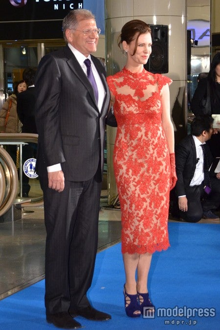 （左から）ロバート・ゼメキス監督、レスリー・ゼメス