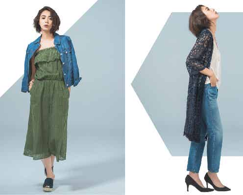 レース×デニムの相性抜群!大人ガーリーで“モテスタイル”に