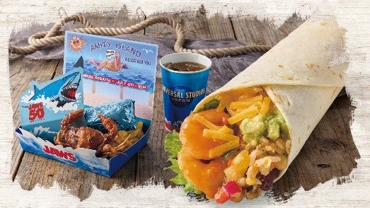 スパイシーシュリンプ・ブリトーセット/画像提供:ユニバーサル・スタジオ・ジャパン