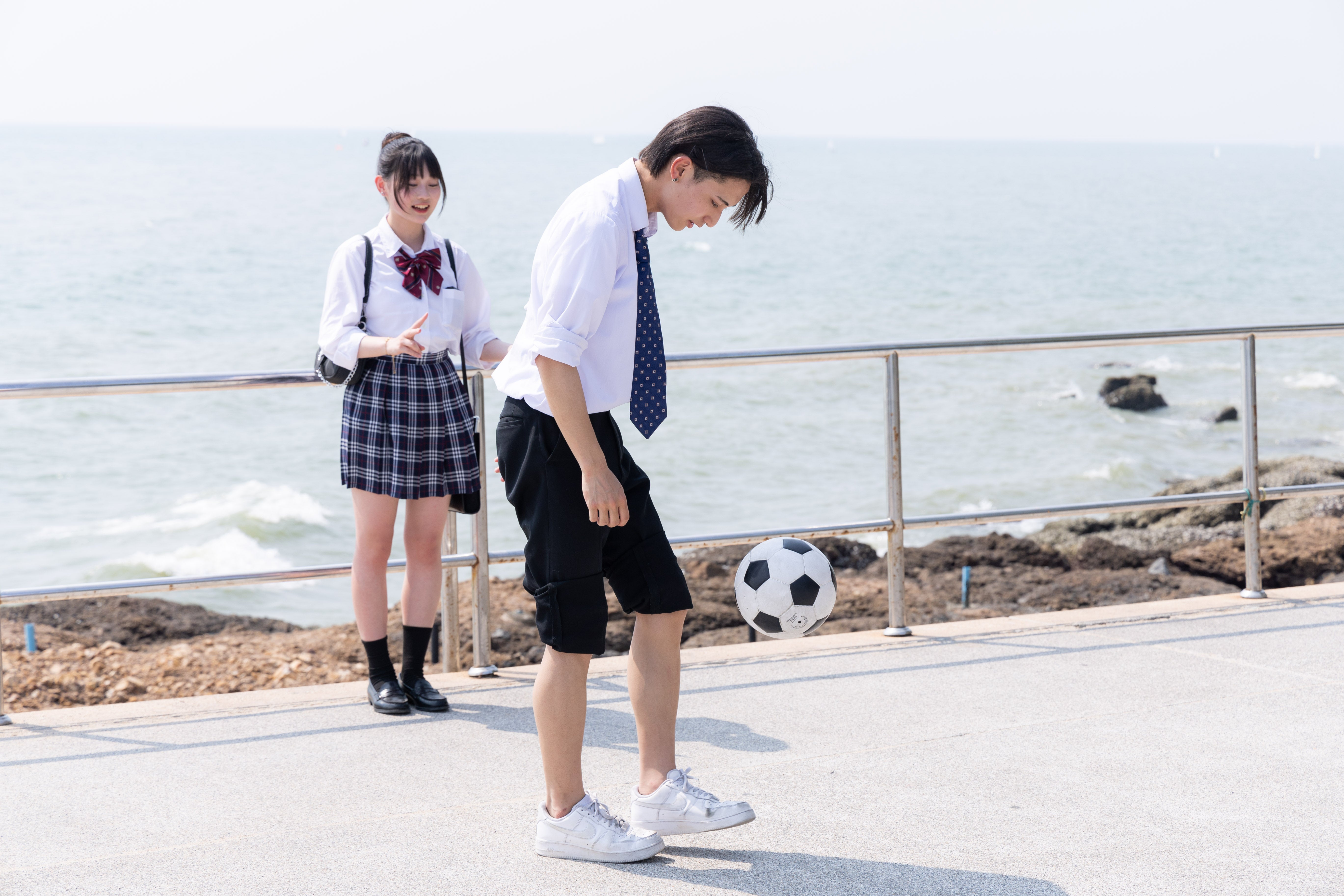 古園井寧々、植野花道「今日、好きになりました。-パタヤ編-」第5話（C）AbemaTV, Inc.