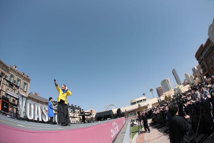 今年の「ユニ春!ライブ2023」の様子(提供写真)