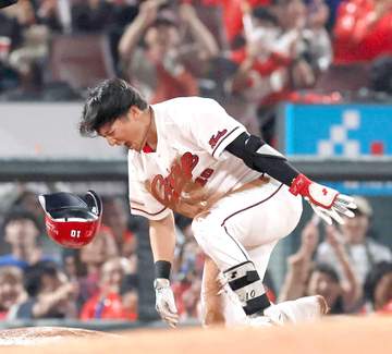 広島・佐々木 執念の激走ヘッスラ！吠えた「よっしゃー！」六回一時同点タイムリー 21日今季初2カード連続勝ち越しだ