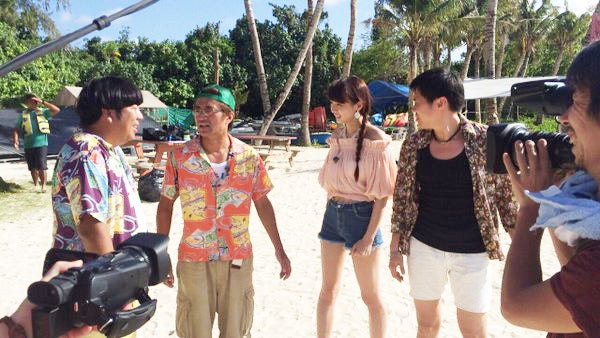 日村勇紀、大竹一樹、岡田紗佳、ハン監督／岡田紗佳Twitterより