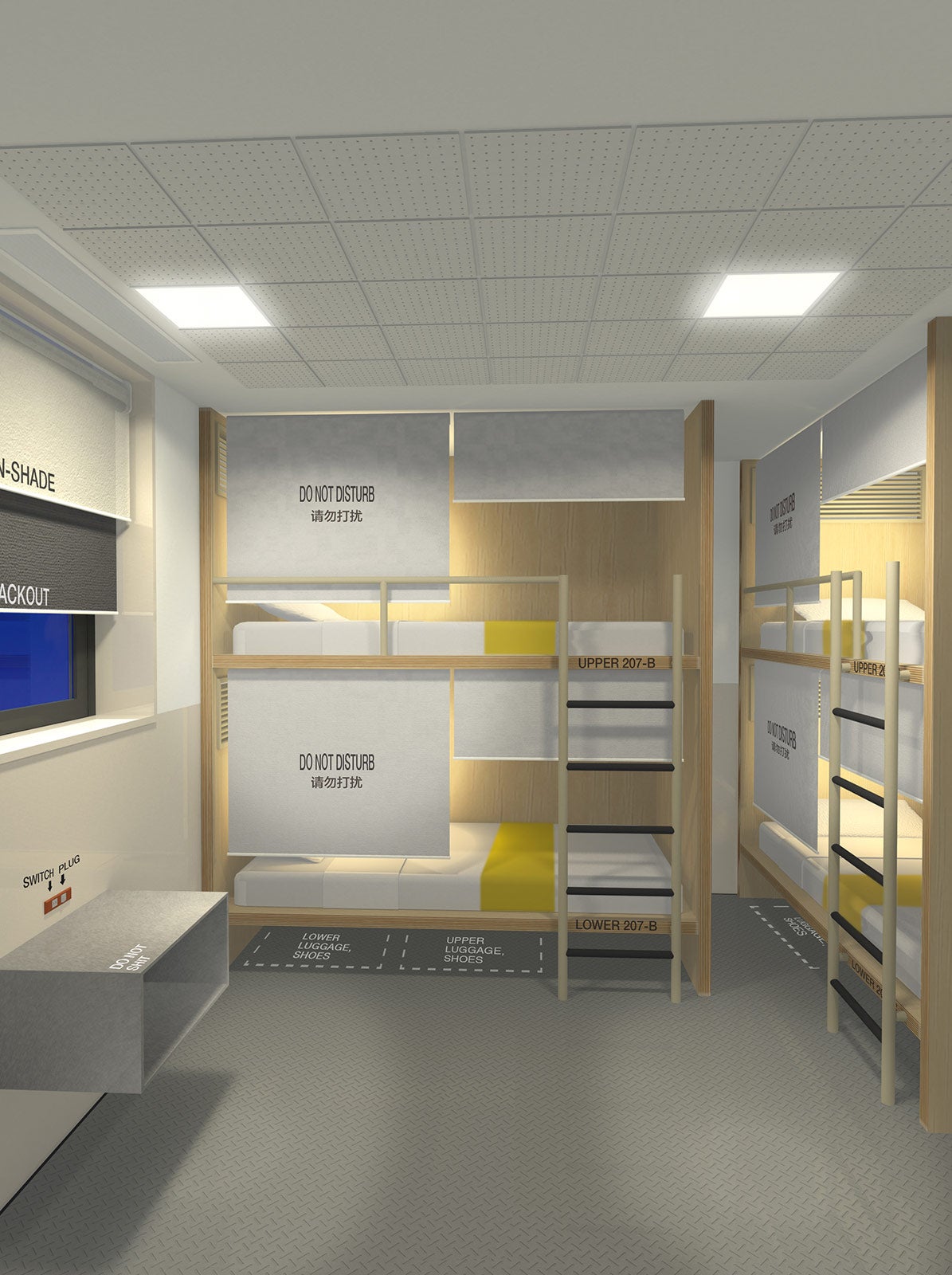 MUSTARD HOTEL客室イメージ／画像提供：東京急行電鉄株式会社