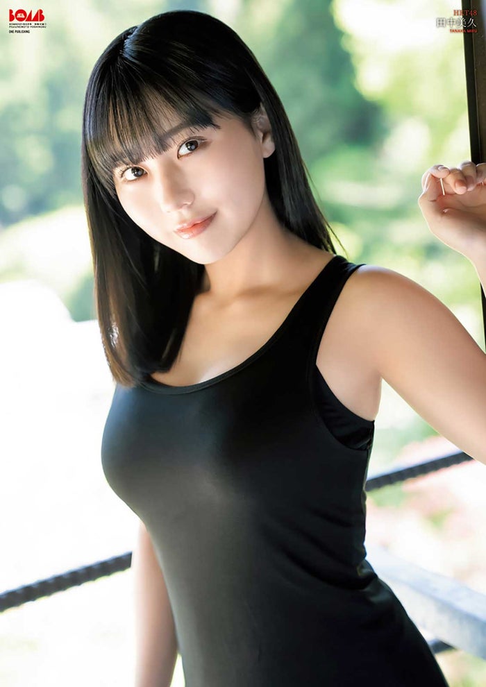 Hkt48田中美久 ノースリーブで健康的な美ボディ披露 モデルプレス