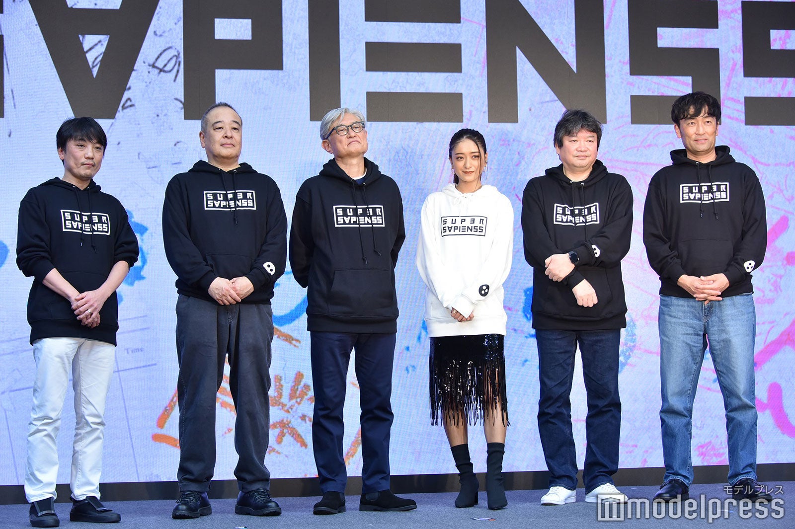 （左から）國光宏尚監督、佐藤祐市監督、堤幸彦監督、みちょぱ、本広克行監督、森谷雄監督 （C）モデルプレス