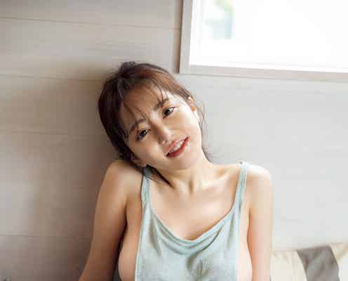 大食いが話題のフリーアナ・谷あさこ、美バストちらり ヘルシーボディで魅了
