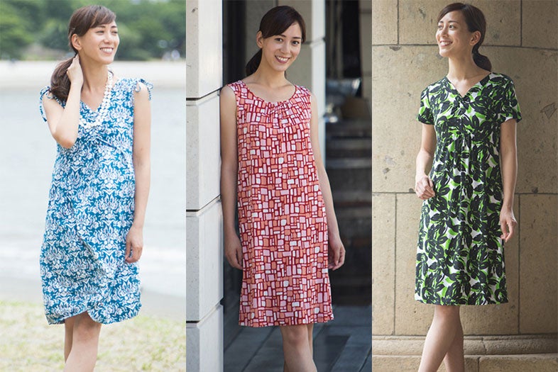爽やかさを味方に！「夏色プリントワンピ」を大人っぽく