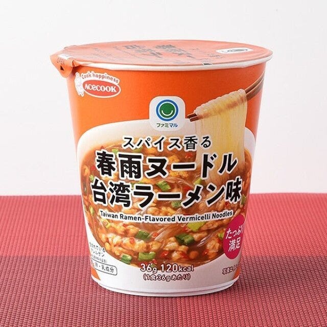 ファミマ　ファミマル　春雨ヌードル　台湾ラーメン味