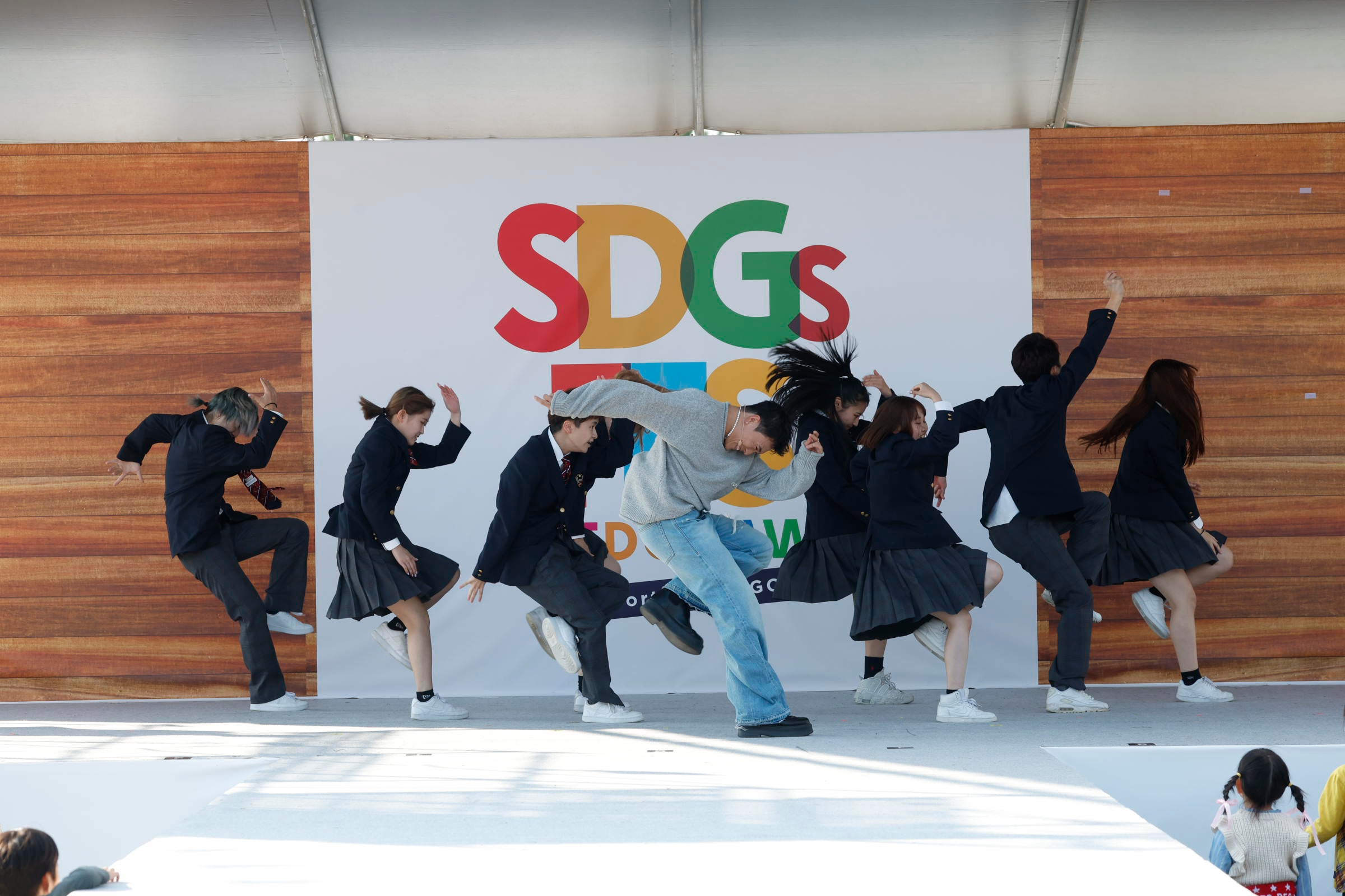 「EXILE TETSUYA with EXPG」の様子（C）SDGs FES in EDOGAWA 2023