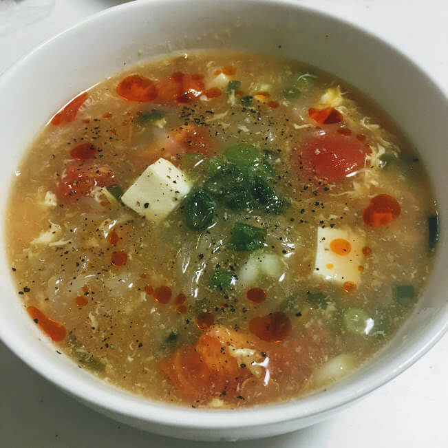 栄養もばっちり！身体があたたまるスープです♪