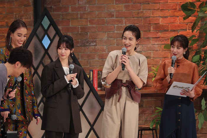 滝沢カレン、西野七瀬、長谷川京子、田中みな実(提供写真)