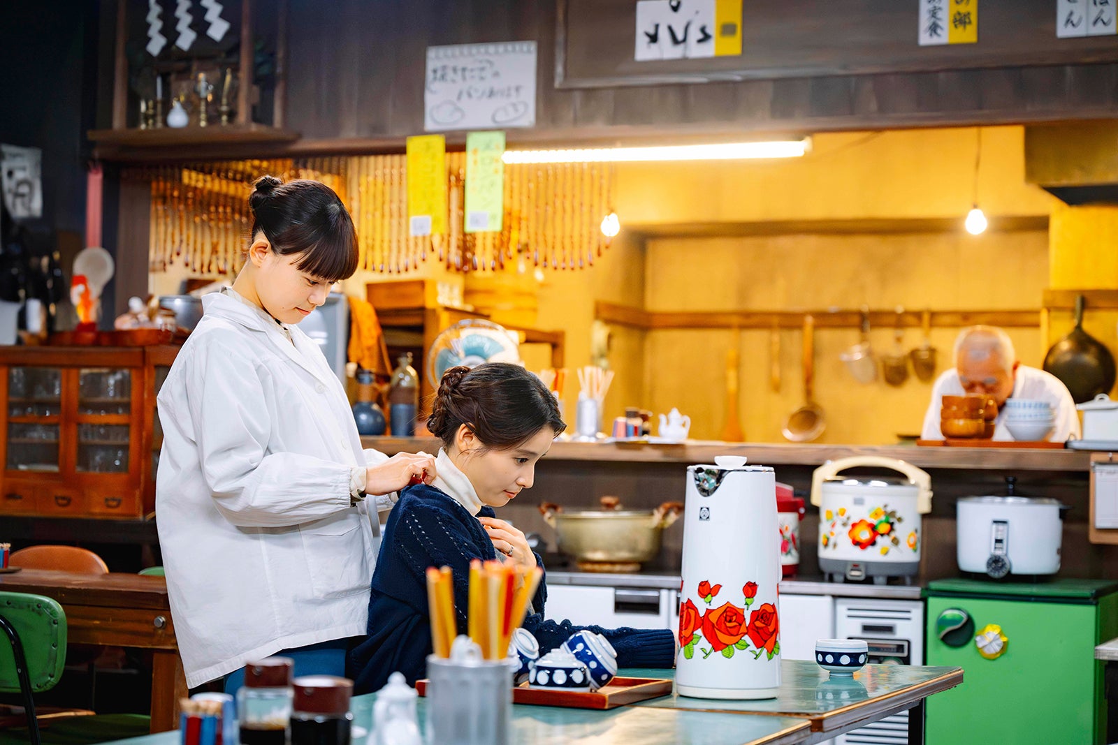 杉咲花、土屋太鳳「海に眠るダイヤモンド」最終話（C）TBSスパークル／TBS