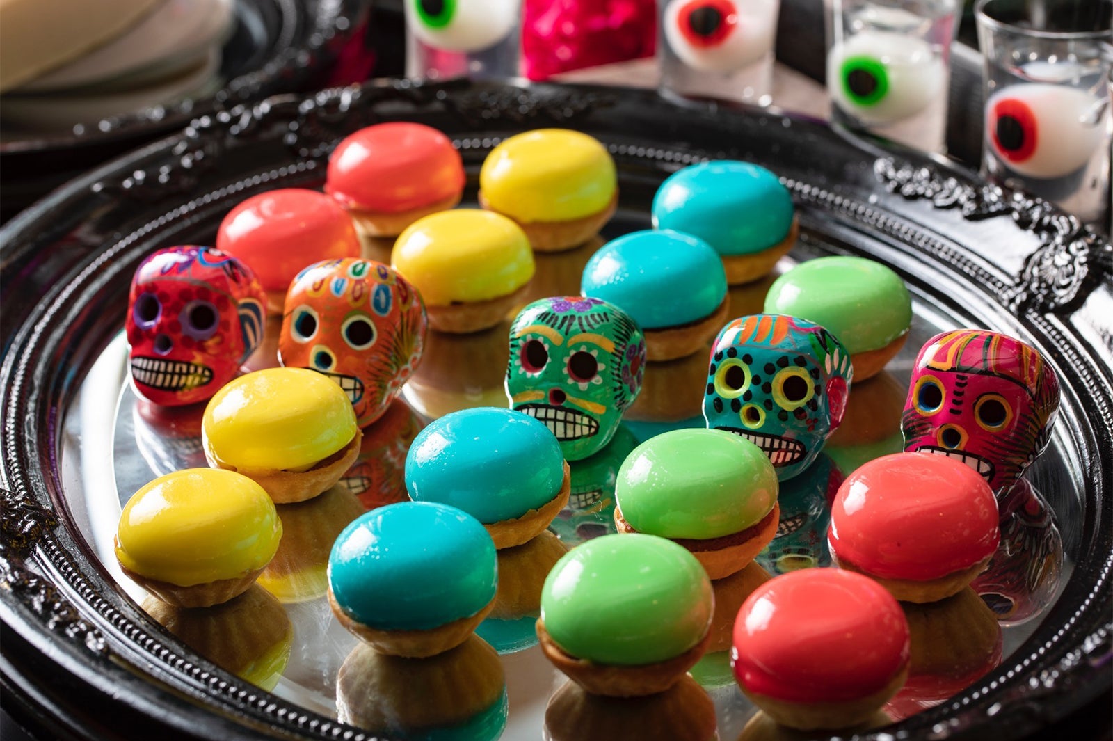 ロシアンルーレットdeビビッド パンプキンのタルト／画像提供：ヒルトン東京お台場