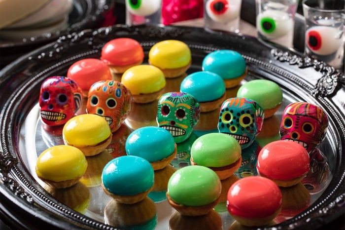 ロシアンルーレットdeビビッド パンプキンのタルト／画像提供：ヒルトン東京お台場