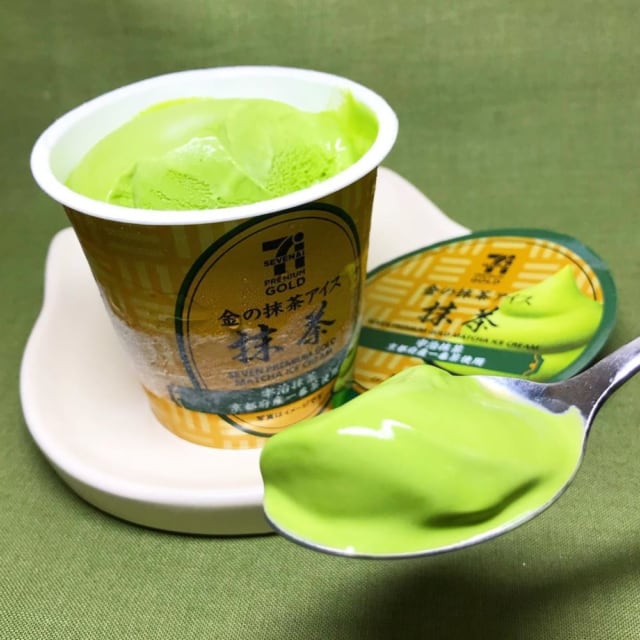 セブンの金の抹茶アイス