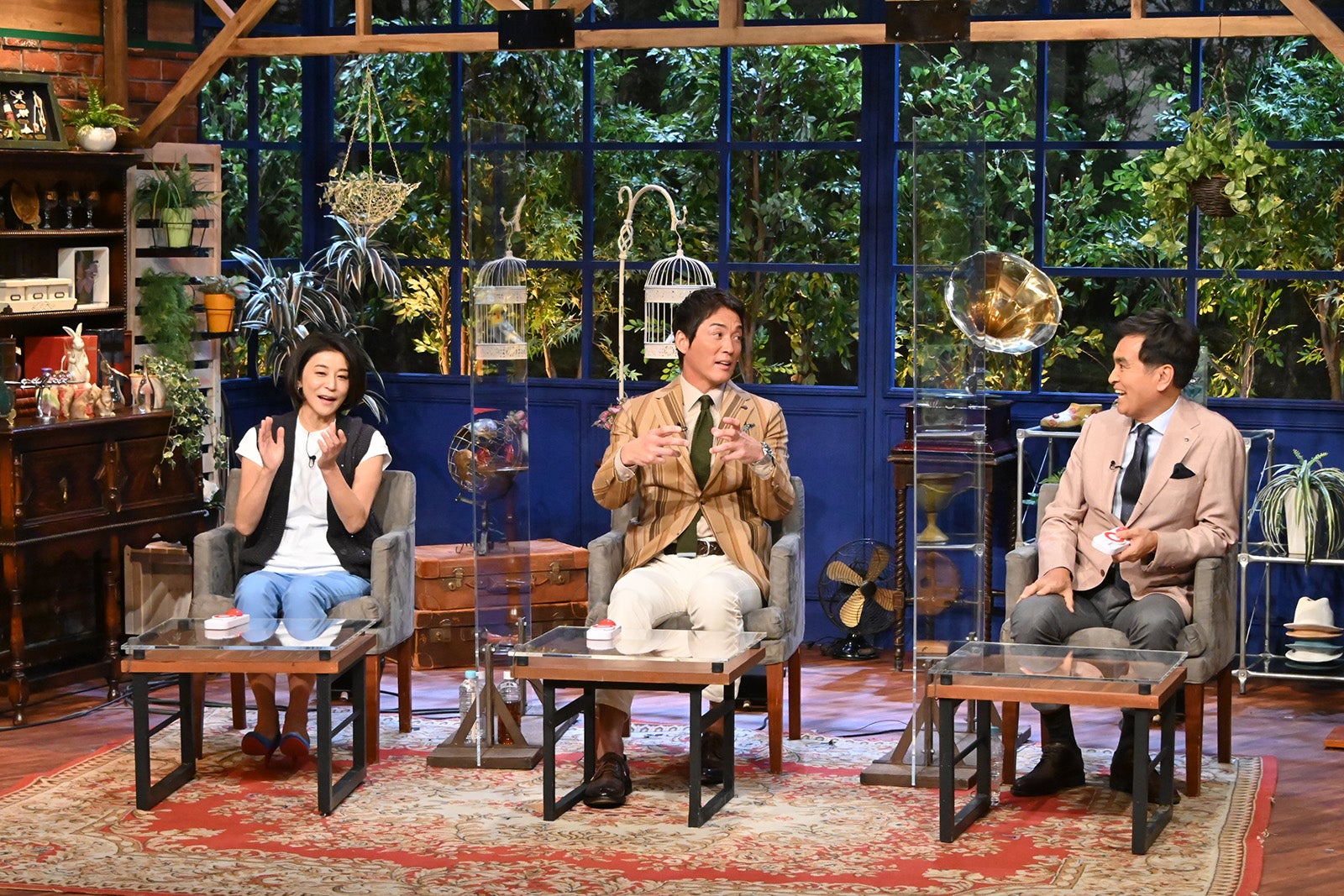 高嶋ちさ子、長嶋一茂、石原良純 （C）テレビ朝日