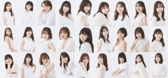 キャンパスミスコン「CampusAward 2021 Supported by キレイライン矯正」予選ブロック通過者ビジュアル（提供写真）