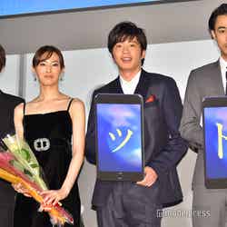 （左から）千葉雄大、北川景子、田中圭、成田凌（C）モデルプレス