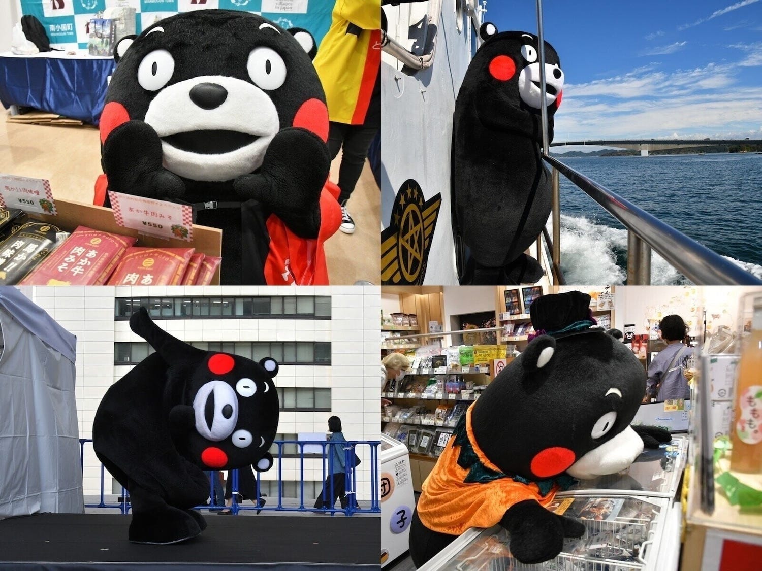 熊本のうまかもんに「よだれじゅるっ」葛飾では爆誕(!)“モン津モン吉”でノリノリのくまモン