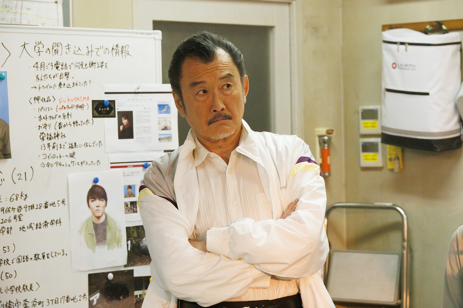 吉田鋼太郎「GO HOME～警視庁身元不明人相談室～」第4話より（C）日本テレビ