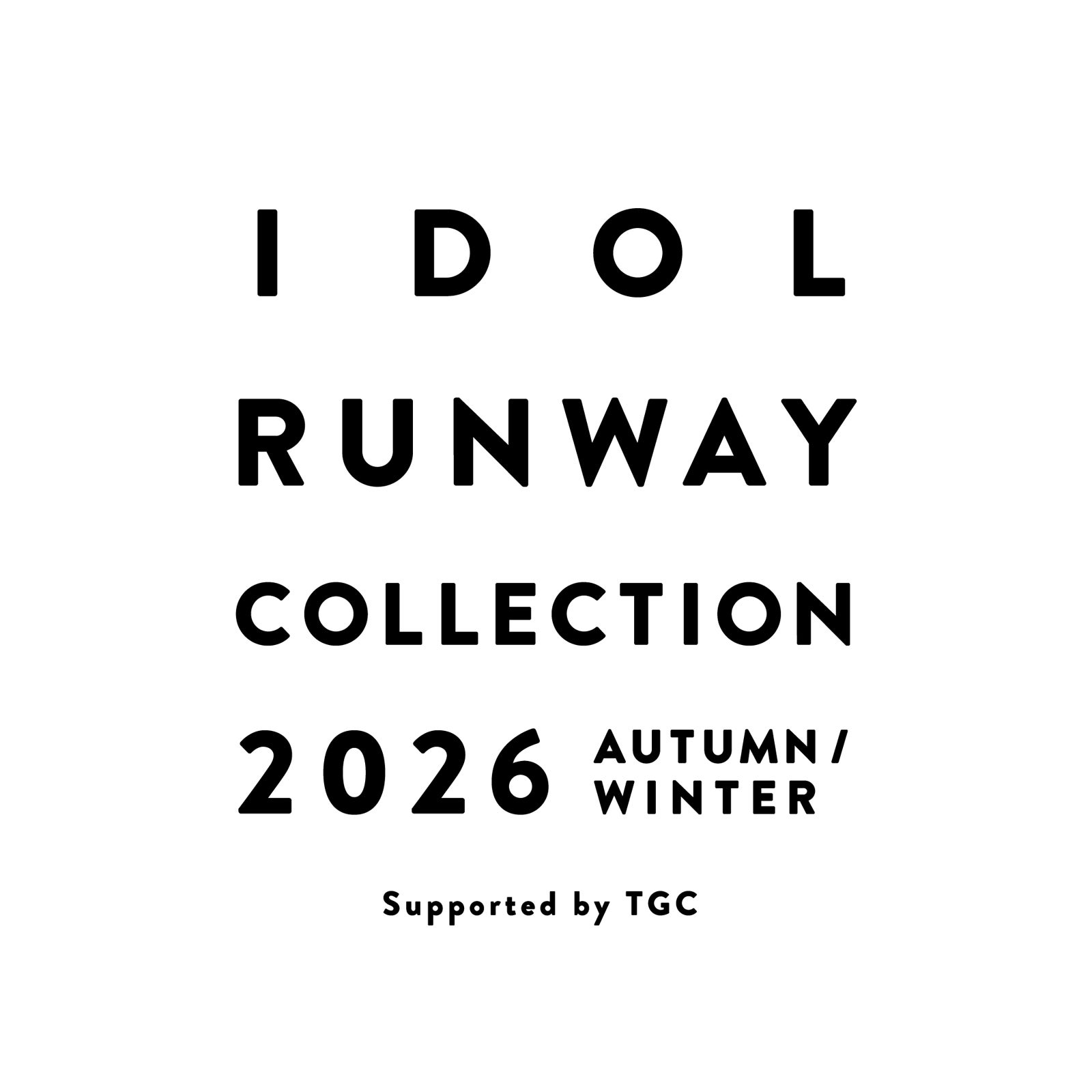 「第4回 IDOL RUNWAY COLLECTION 2026 AUTUMN/WINTER Supported by TGC」（提供写真）