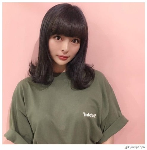 きゃりー はじめての青 ブルージュカラーの新ヘアが可愛い モデルプレス