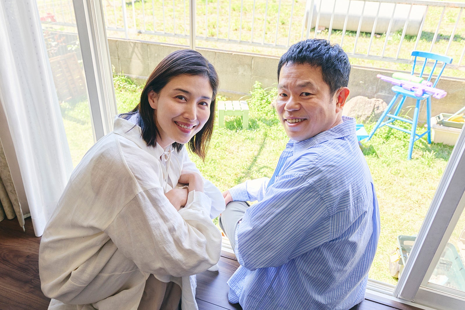 橋本マナミ、津田篤宏（C）テレビ朝日