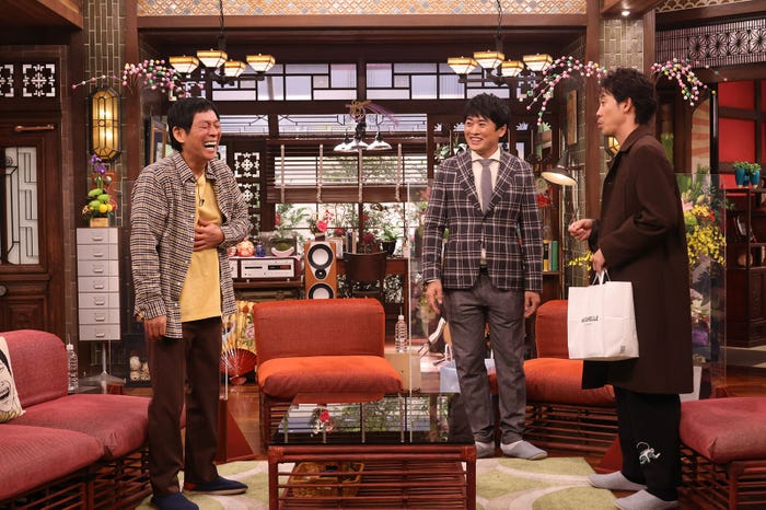 明石家さんま、劇団ひとり、大泉洋 (C)カンテレ・フジテレビ