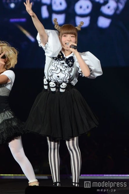 「第15回 東京ガールズコレクション 2012AUTUMN／WINTER」に出演したきゃりーぱみゅぱみゅ