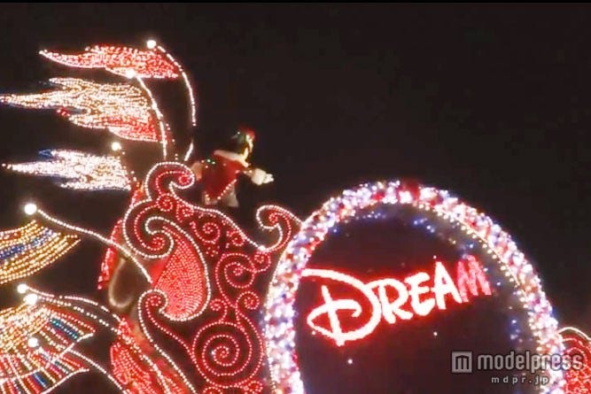 エレクトリカルパレード・ドリームライツ クリスマスバージョン2012