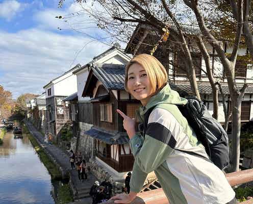 狩野舞子、WEST.桐山照史と結婚発表後初インスタ更新で美脚披露「かっこいい」「スタイル抜群」の声