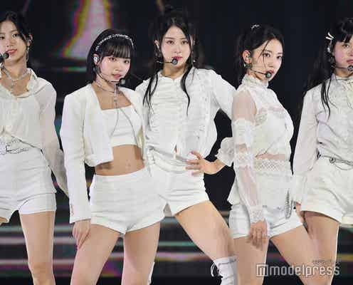 LE SSERAFIM、初の日本デビューショーケースで2千人が熱狂 SAKURA“プロ”光る気遣いも<ライブレポ>