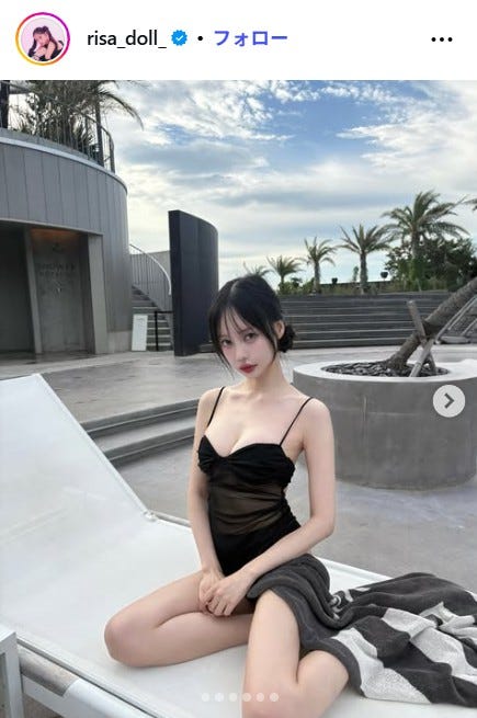 中村里砂Instagramより