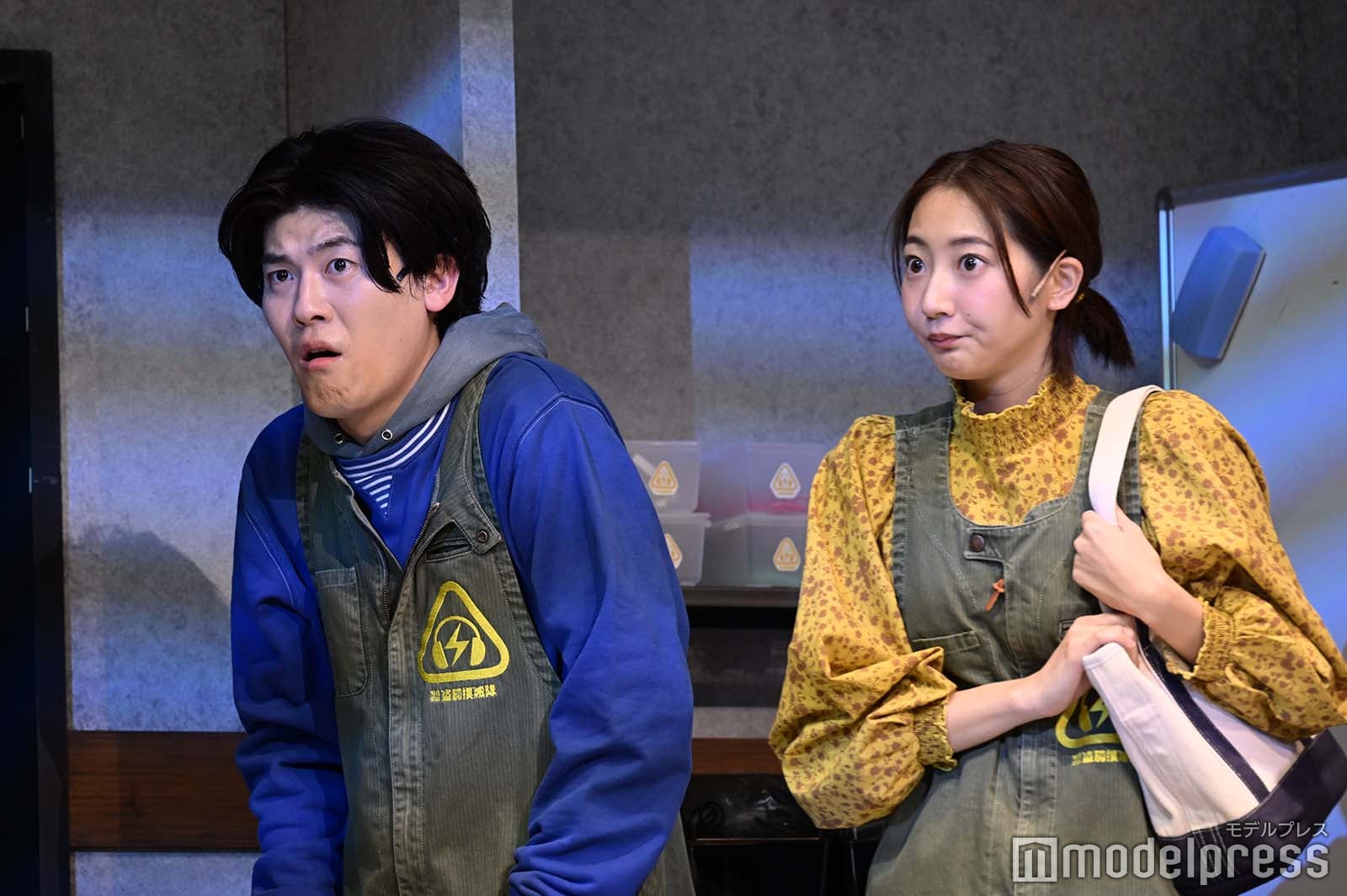 有輝、武田玲奈「盗聴」フォトコールより（C）モデルプレス