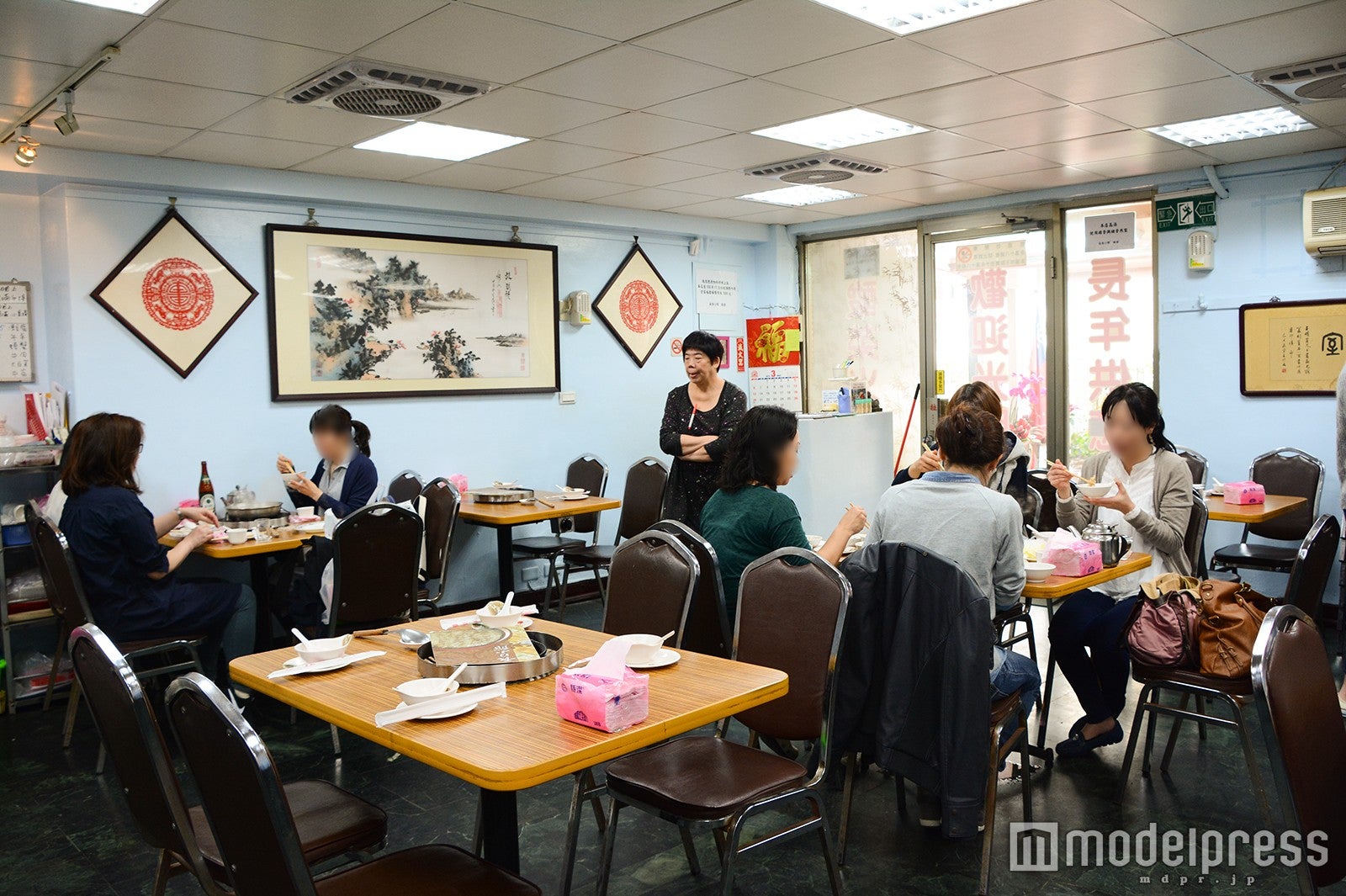 長白小館内観（C）モデルプレス