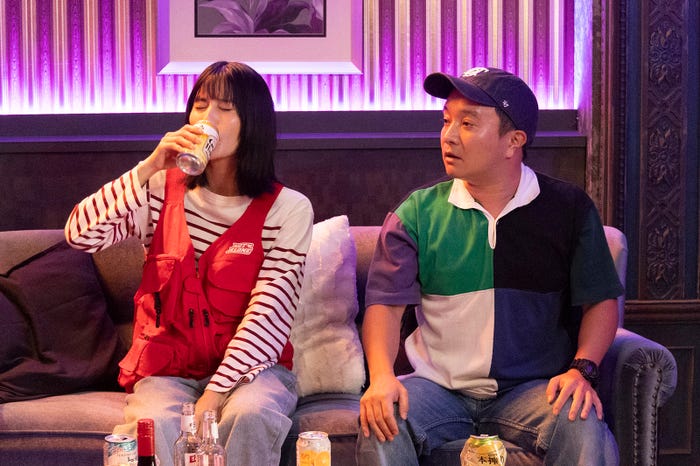 橋本愛、濱田岳「新宿野戦病院」第9話より(C)フジテレビ