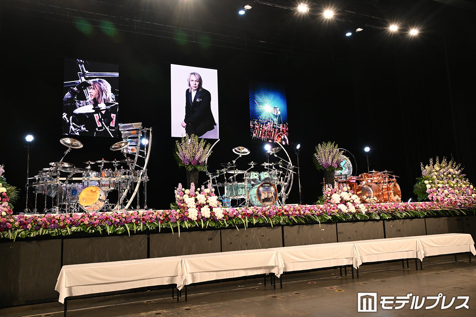LUNA SEA真矢さん「お別れの会」祭壇（C）モデルプレス
