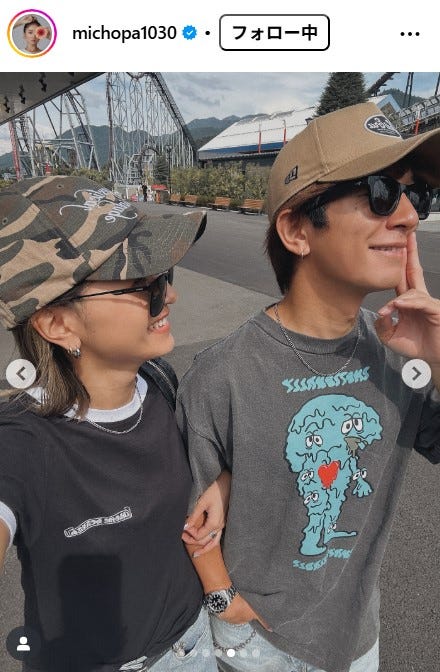 みちょぱInstagramより