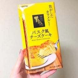 【ローソン限定】あの「バスチー」がこのお菓子に!?濃厚チーズと焦がしカラメルが再現度高し