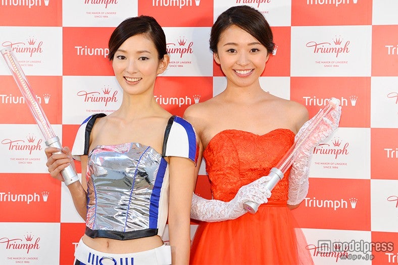 （左から）川辺優紀子、中川知香