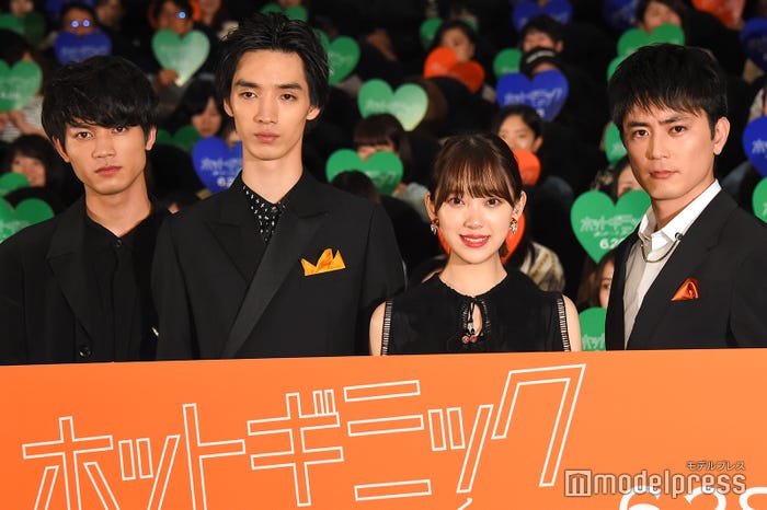 板垣瑞生、清水尋也、堀未央奈、間宮祥太朗 (C)モデルプレス