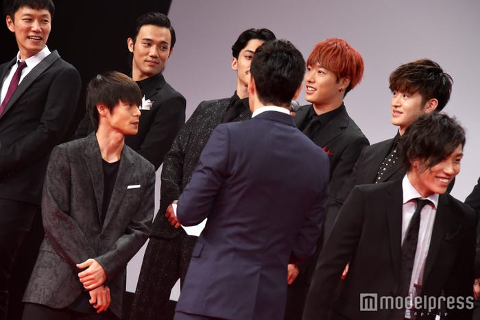 映画「HiGH&LOW THE MOVIE」舞台挨拶の様子(C)モデルプレス