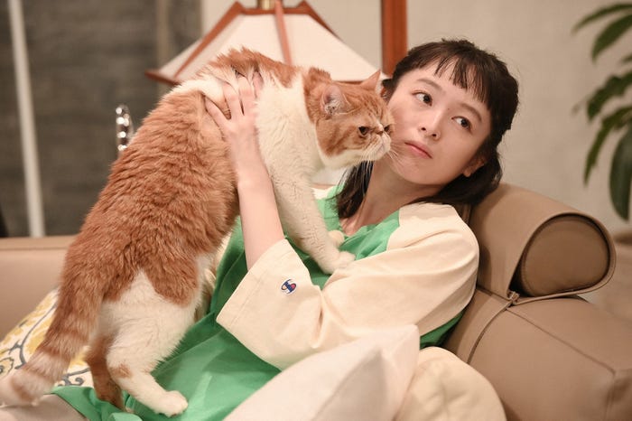 清野菜名/「婚姻届に判を捺しただけですが」第4話より(C)TBS