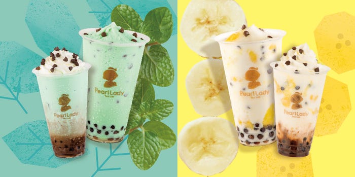 新宿「パールレディ -ティーラボ-」チョコミント&チョコバナナのフローズンタピオカ登場
