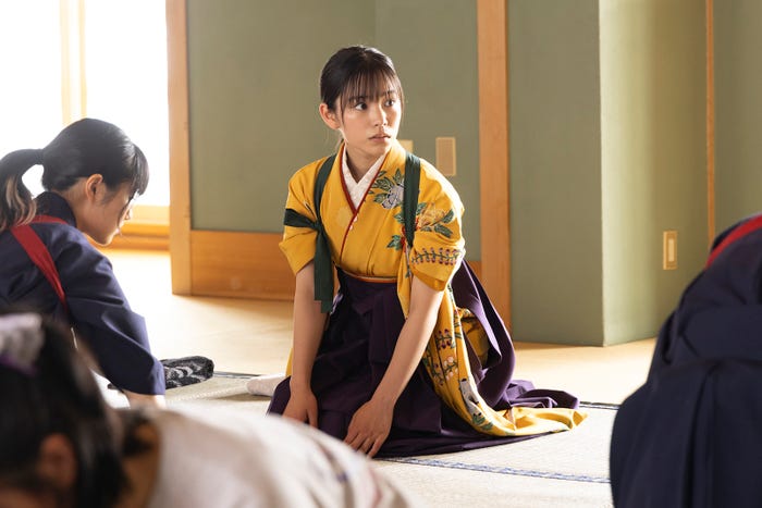 當真あみ「ちはやふる−めぐり−」第9話(C)日本テレビ