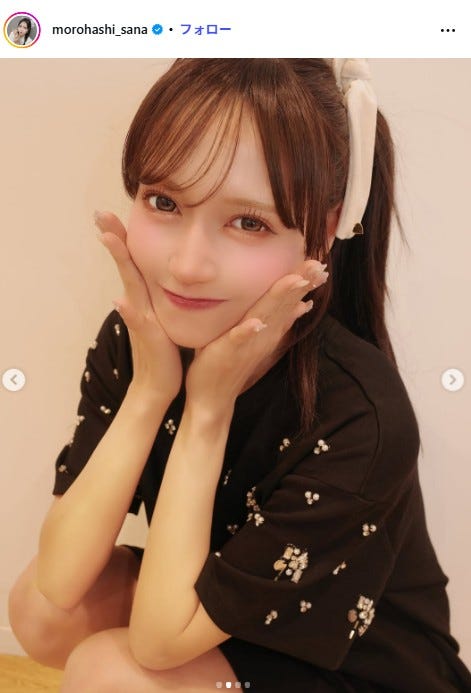 諸橋沙夏Instagramより